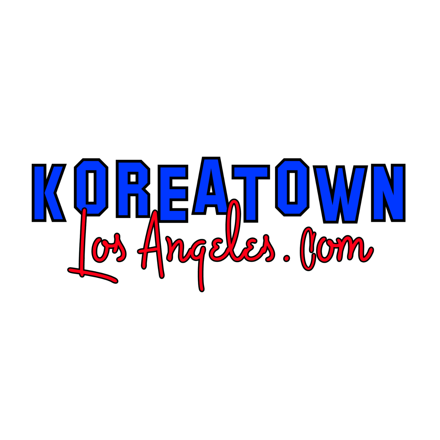 KoreatownLosAngeles.com Sign Logo